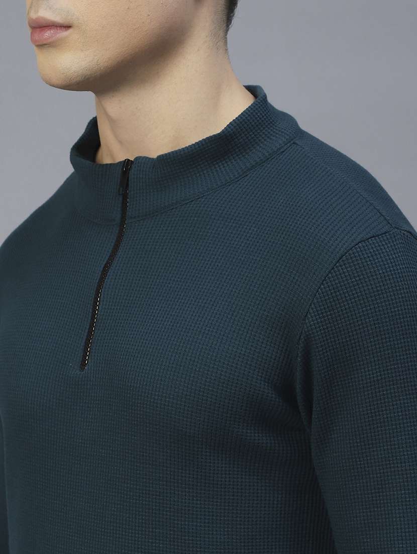 men long sleeved solid sweatshirt - 20410934 - Standard Image - 7