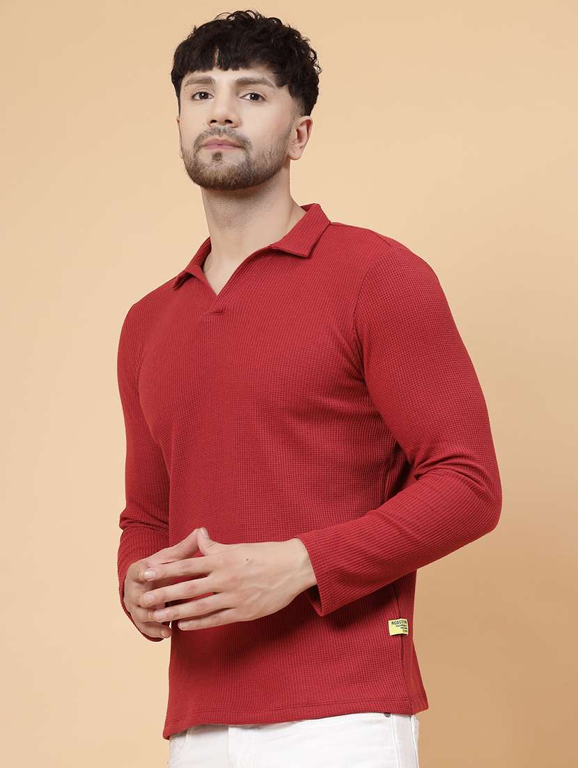 men solid polo t-shirt - 20410945 -  Standard Image - 2