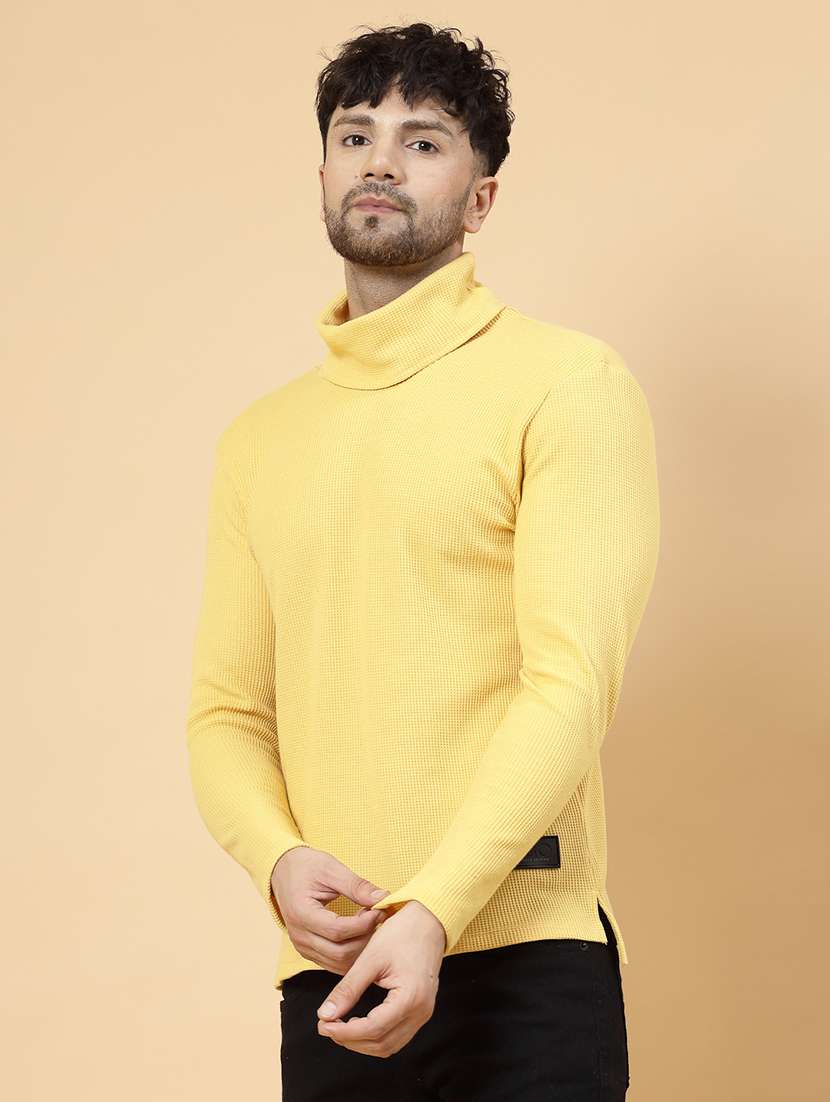 men long sleeved solid sweatshirt - 20410947 - Standard Image - 2
