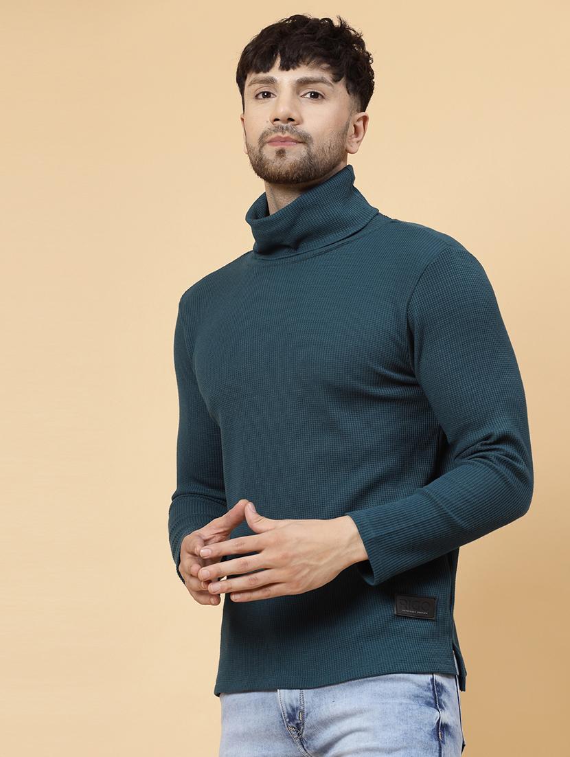 men long sleeved solid sweatshirt - 20410948 - Standard Image - 2