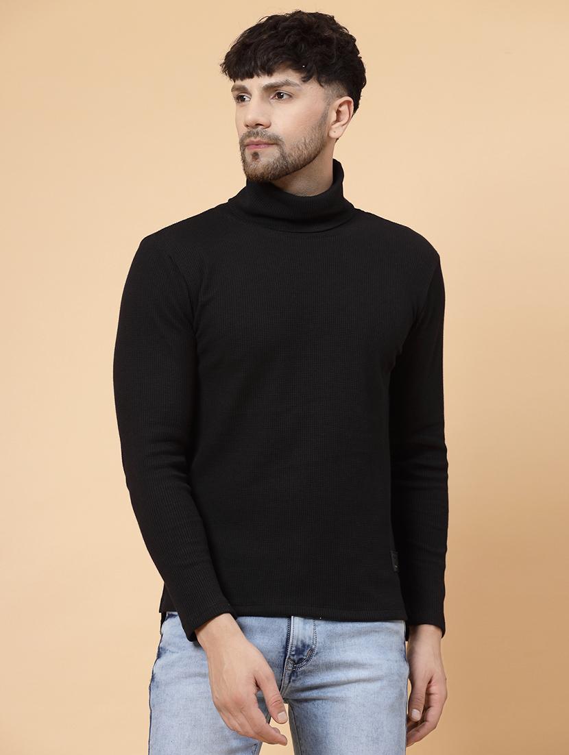 men long sleeved solid sweatshirt - 20410949 - Zoom Image - 0