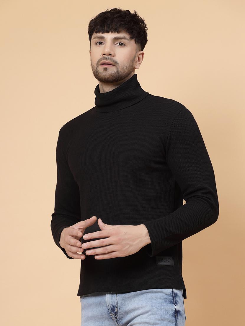 men long sleeved solid sweatshirt - 20410949 - Standard Image - 2