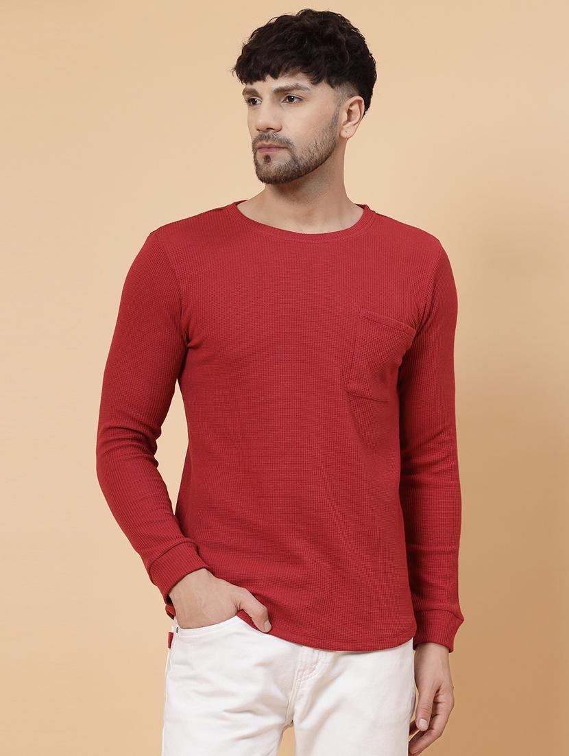 men plain t-shirt with pocket - 20410952 - Zoom Image - 0