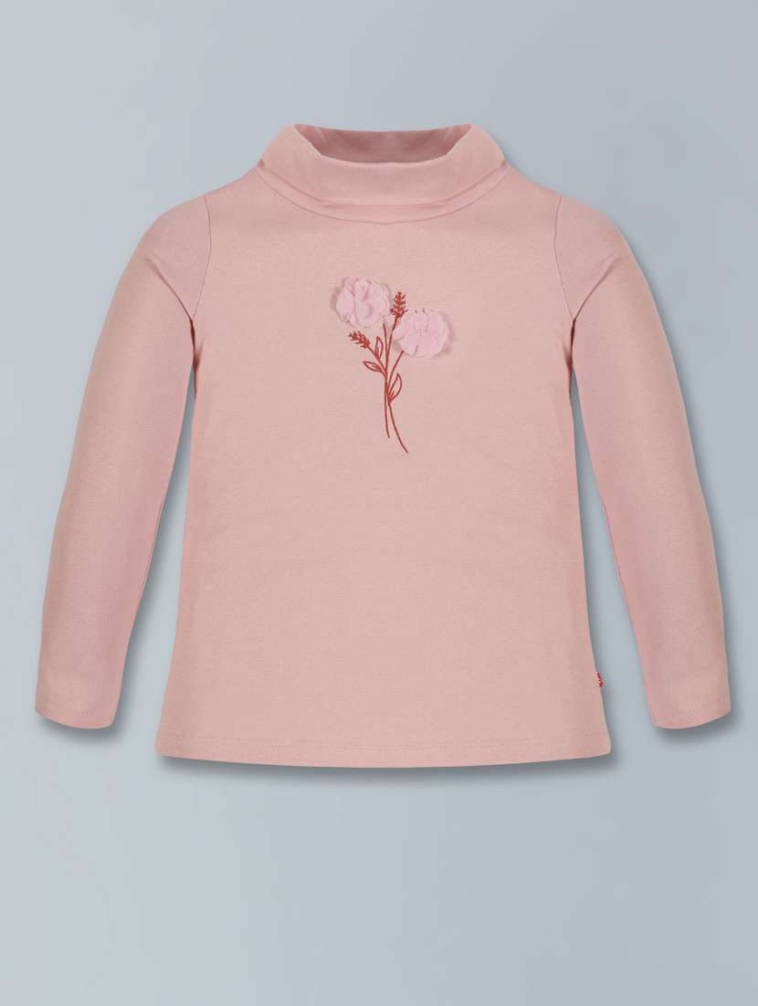 girls round neck top