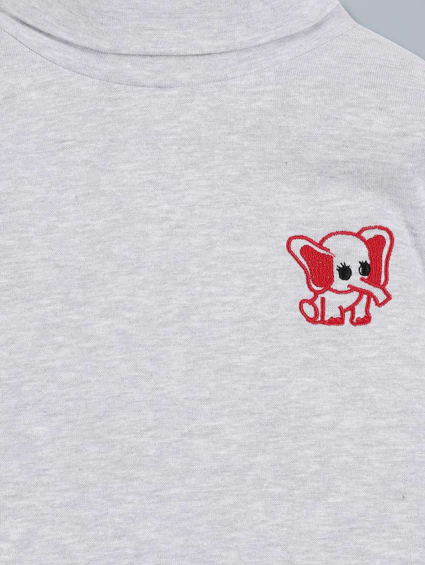 girls turtle neck top - 20412580 -  Standard Image - 2