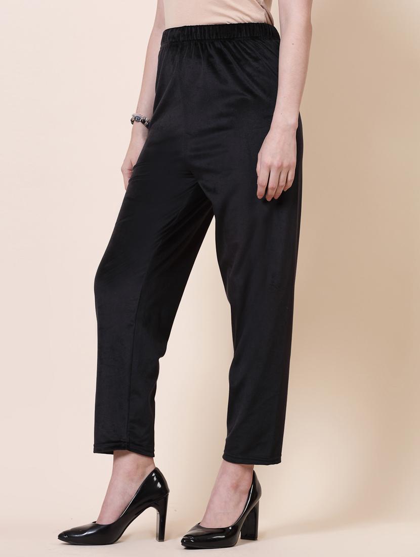 black foil print palazzo - 20412830 - Standard Image - 2