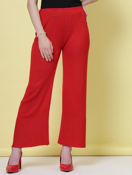 red foil print palazzo - 20412843 -  Standard Image - 0