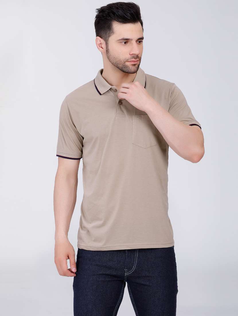men short sleeve polo t-shirt