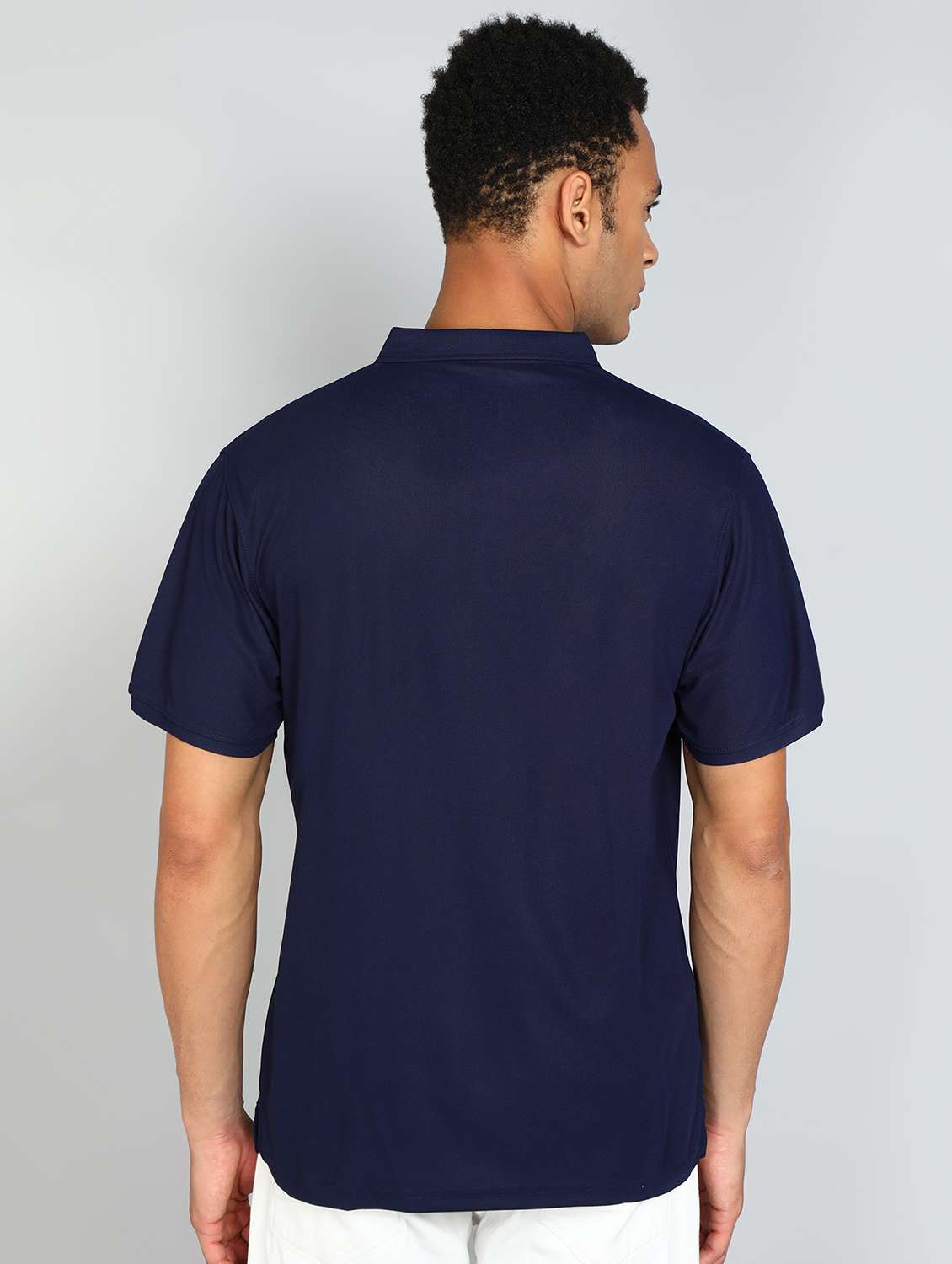 men solid cotton polo t-shirt - 20413925 -  Standard Image - 2