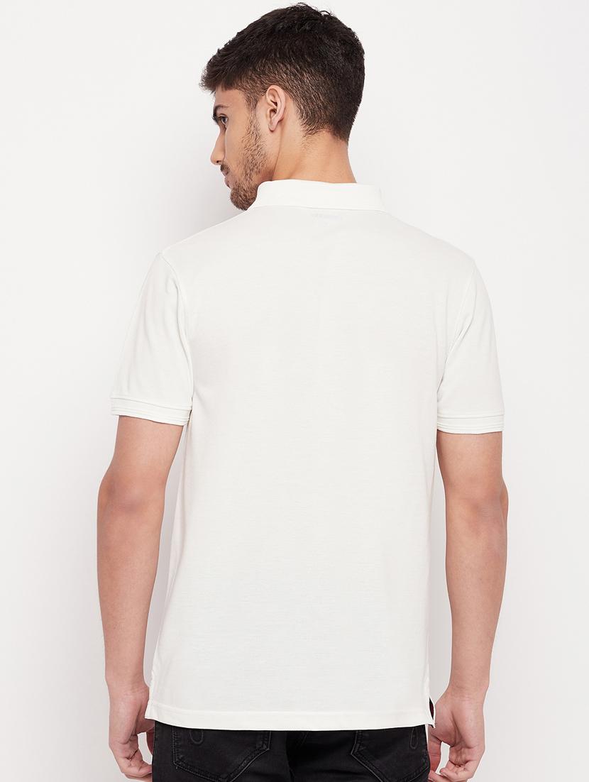 men solid cotton polo t-shirt - 20416353 - Standard Image - 2