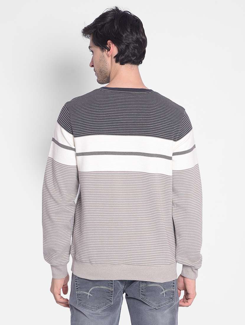 mens striped sweatshirt - 20416982 -  Standard Image - 2