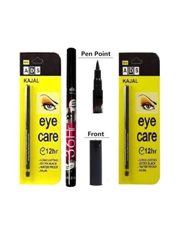 longlasting and waterproof kajal with eyeliner