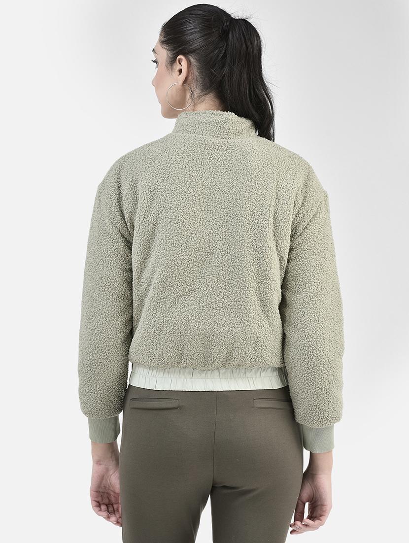 neo mint solid fur jacket - 20417180 - Standard Image - 2