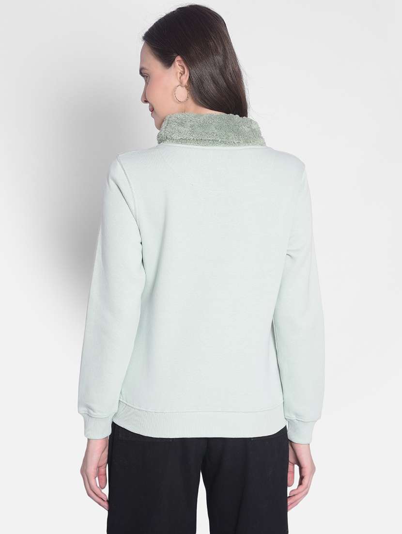 women's placement print sweatshirt - 20417285 -  Standard Image - 2