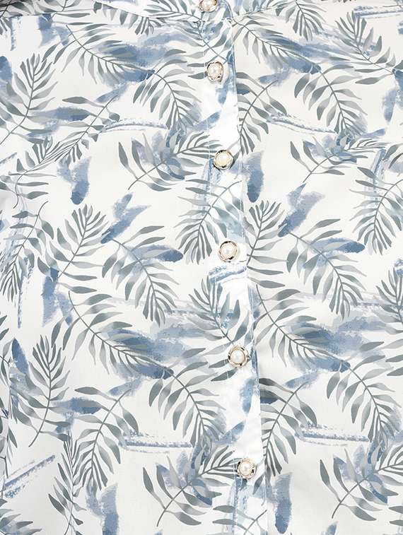 White Printed Regular Tunic