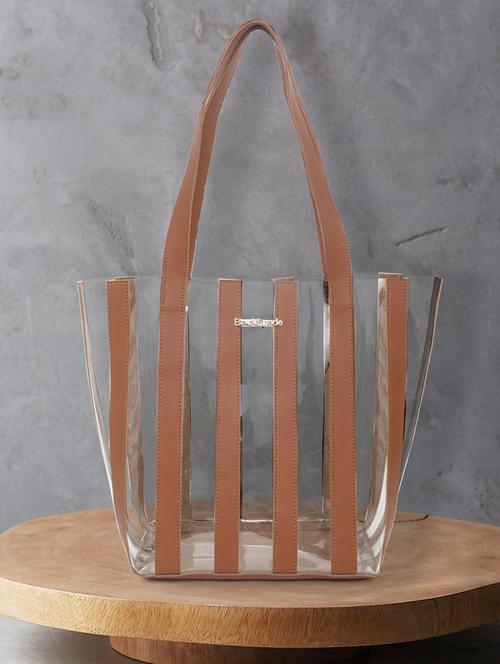 women leatherette regular tote bag - 20418948 - Standard Image - 0