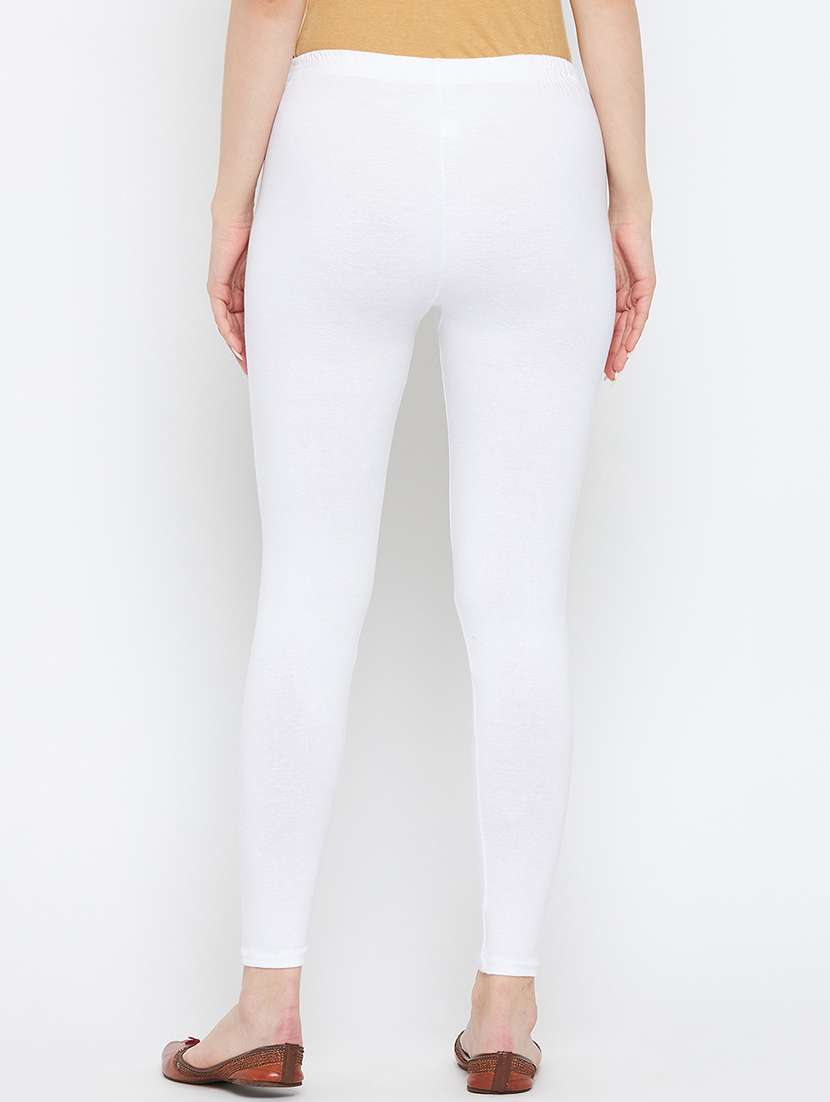 women pack of 2 solid leggings - 20418988 -  Standard Image - 2