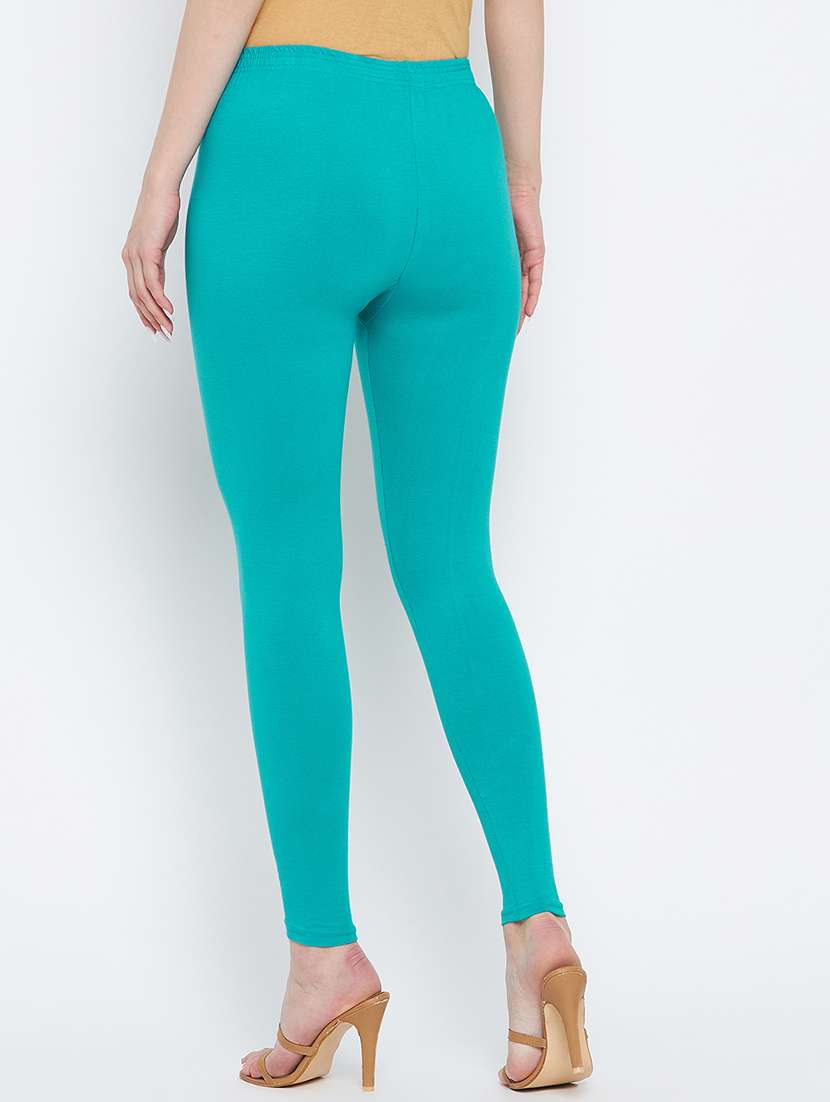 women pack of 2 solid leggings - 20418990 -  Standard Image - 2