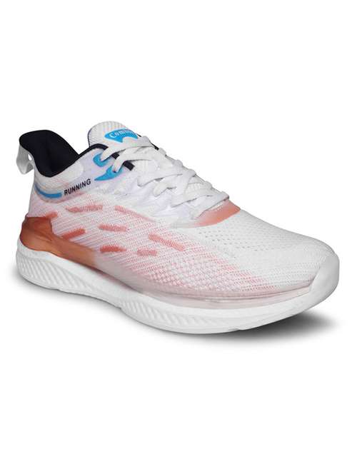 white lace up sport shoes - 20422262 -  Standard Image - 0
