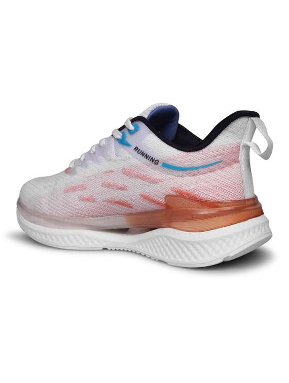 white lace up sport shoes - 20422262 -  Standard Image - 2