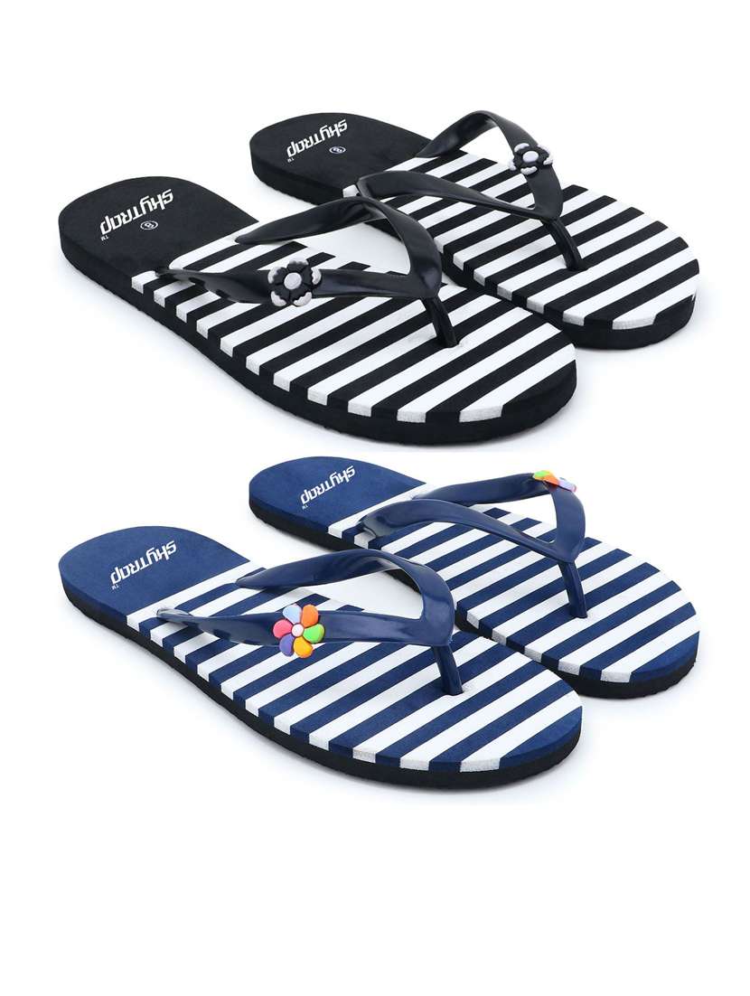 women set of 2 toe separator flip flop 