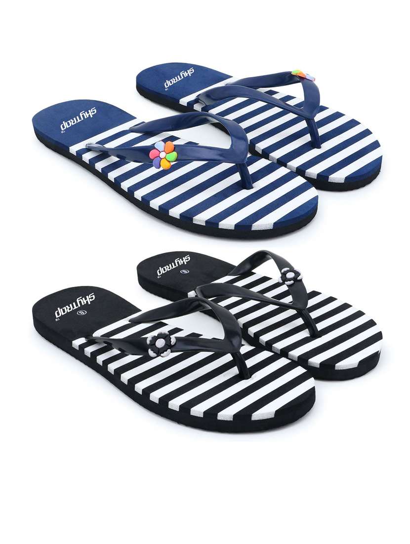women set of 2 toe separator flip flop 