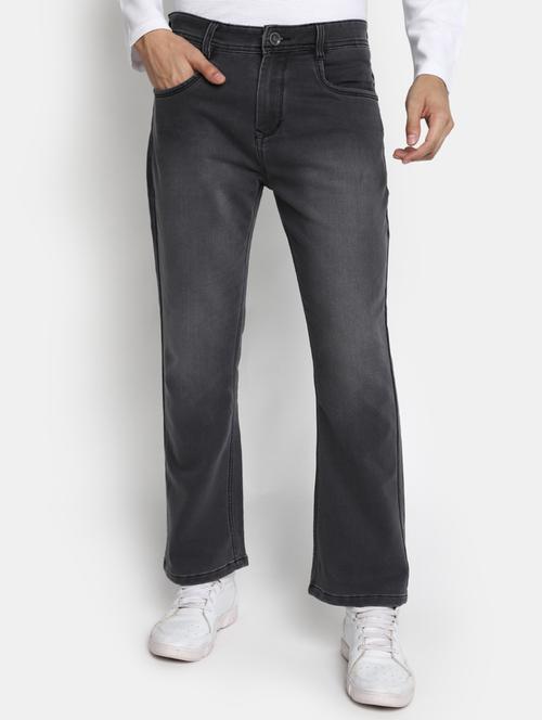 mens bootcut plain jeans - 20424557 -  Standard Image - 0