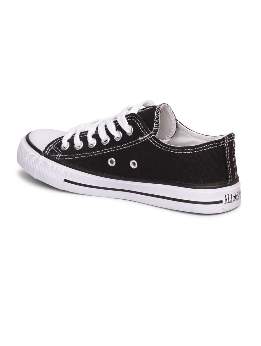 Men Canvas Lace Up Sneaker - 20425459 -  Standard Image - 2