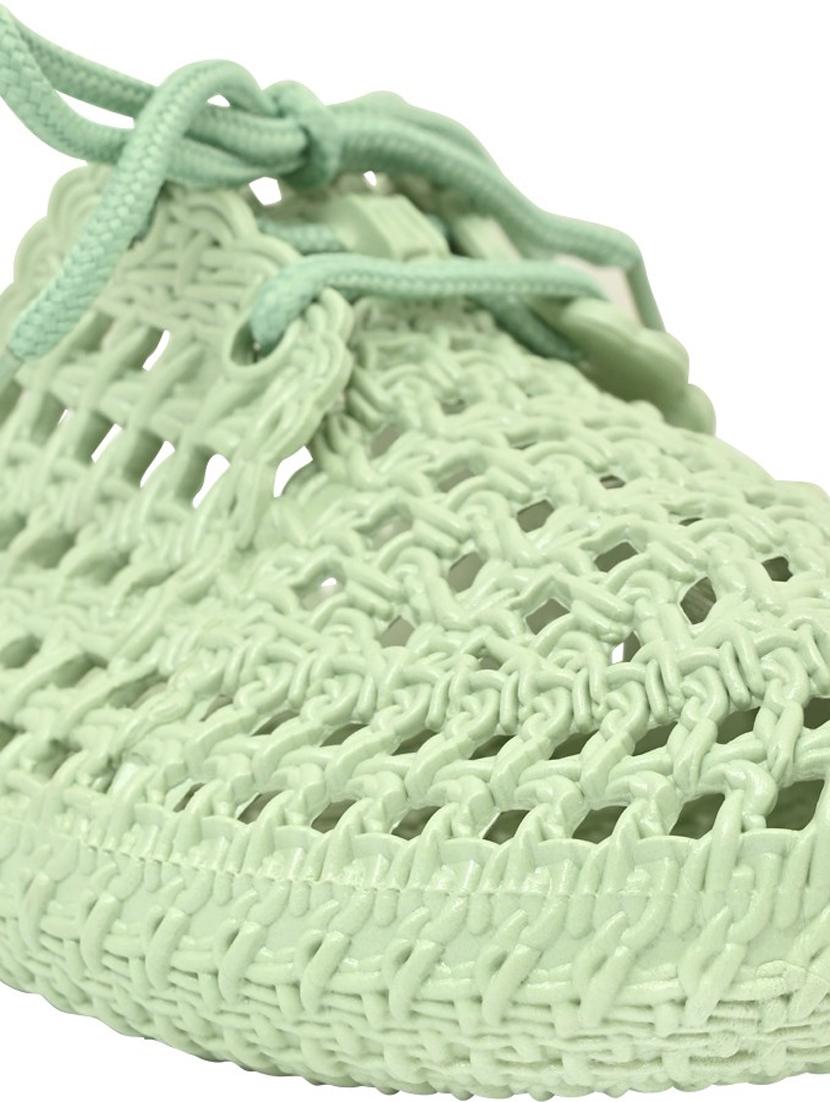 women textured neo mint flip flops - 20425783 - Standard Image - 2