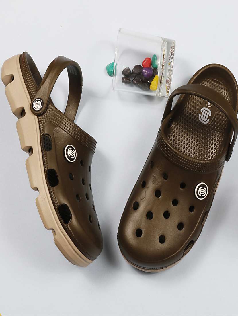 men solid olive flip flop - 20425806 - Standard Image - 2