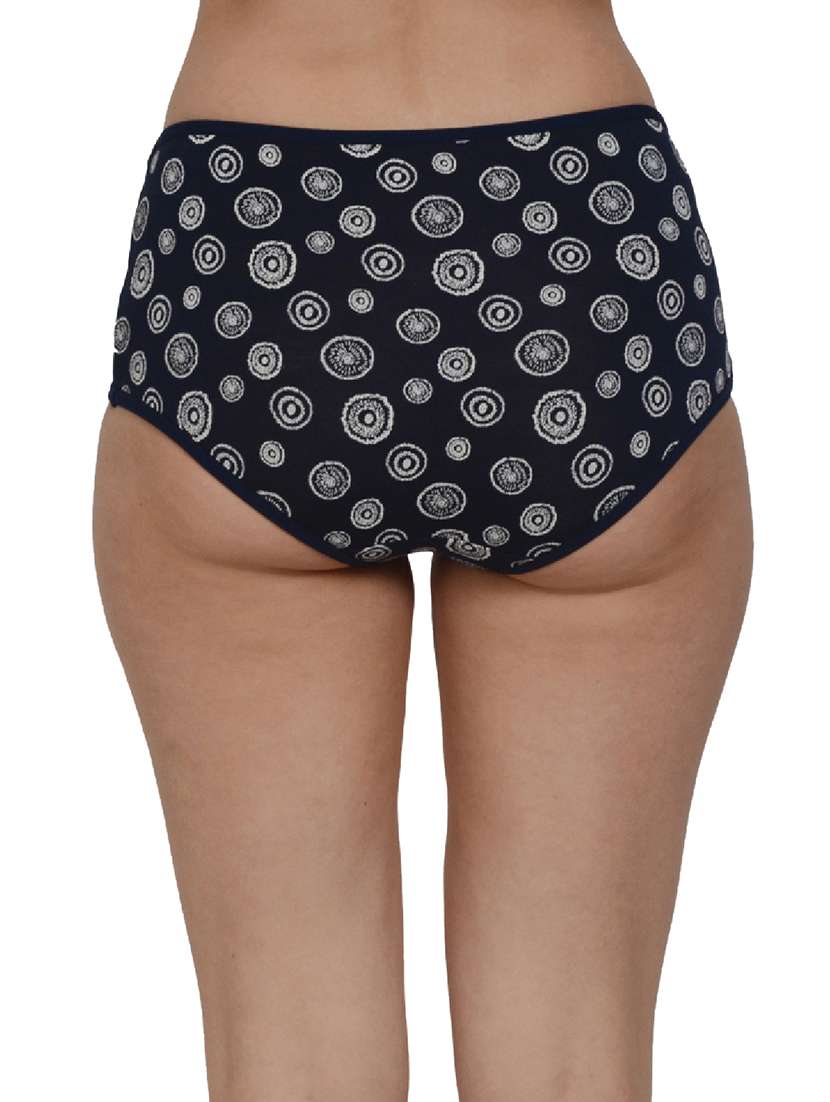 navy blue cotton hipster panty - 20426035 -  Standard Image - 2