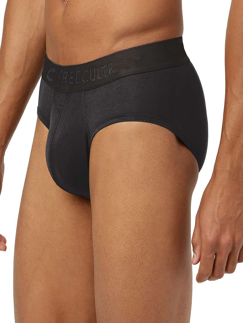pack of 3 solid hipster briefs - 20427765 -  Standard Image - 2