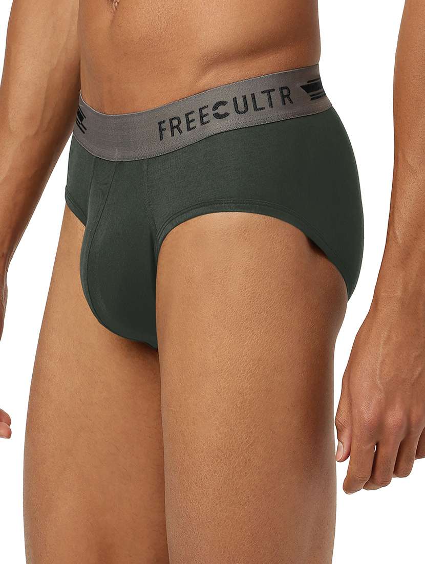 pack of 3 solid hipster brief - 20427812 -  Standard Image - 2