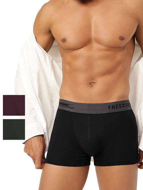pack of 3 solid trunks