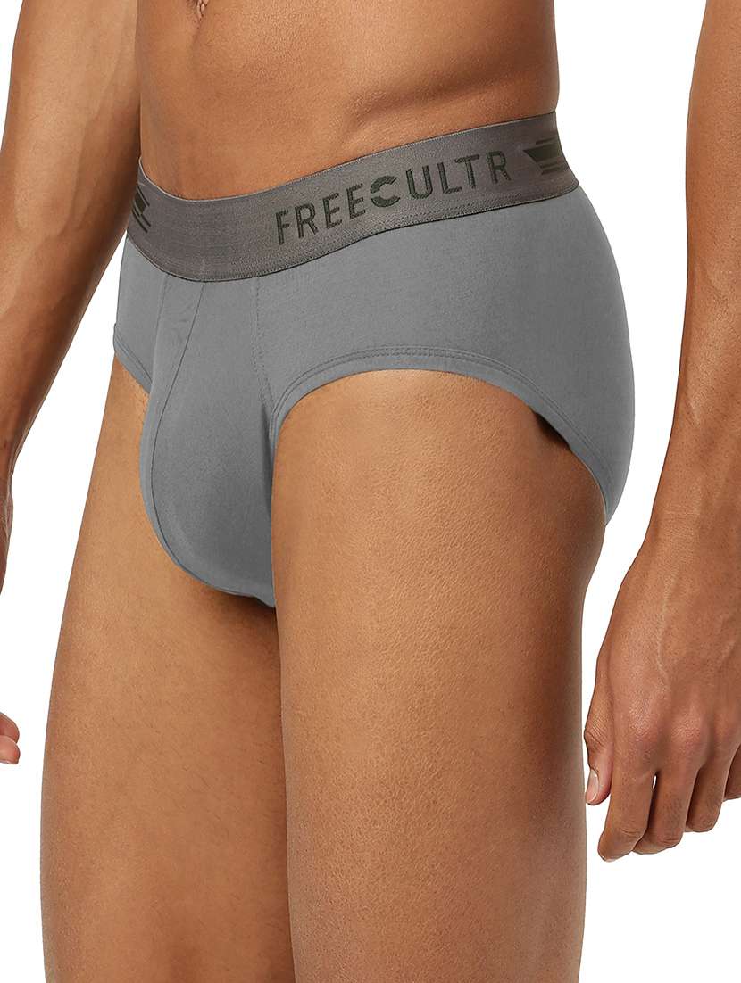 pack of 5 solid hipster briefs - 20427934 -  Standard Image - 2