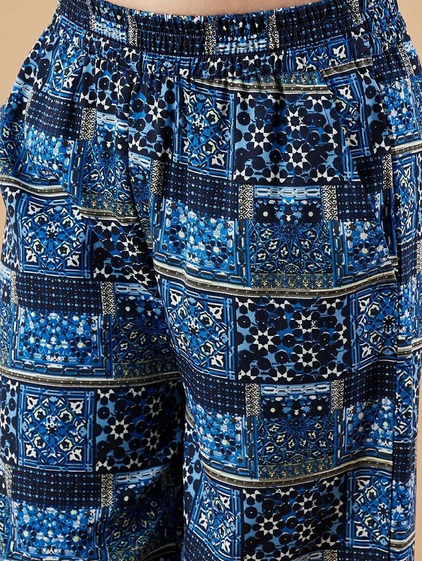 girls printed top & pants set - 20428222 -  Standard Image - 2