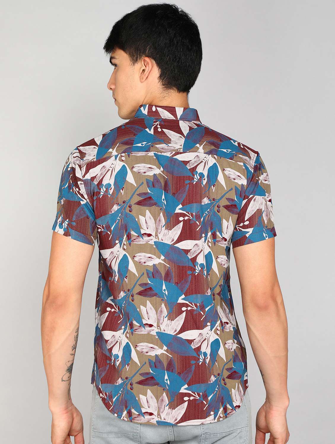 multi colored printed casual shirt - 20428695 -  Standard Image - 2