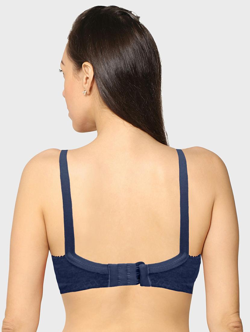 women pack of 2 solid t-shirt bra - 20429271 - Standard Image - 2