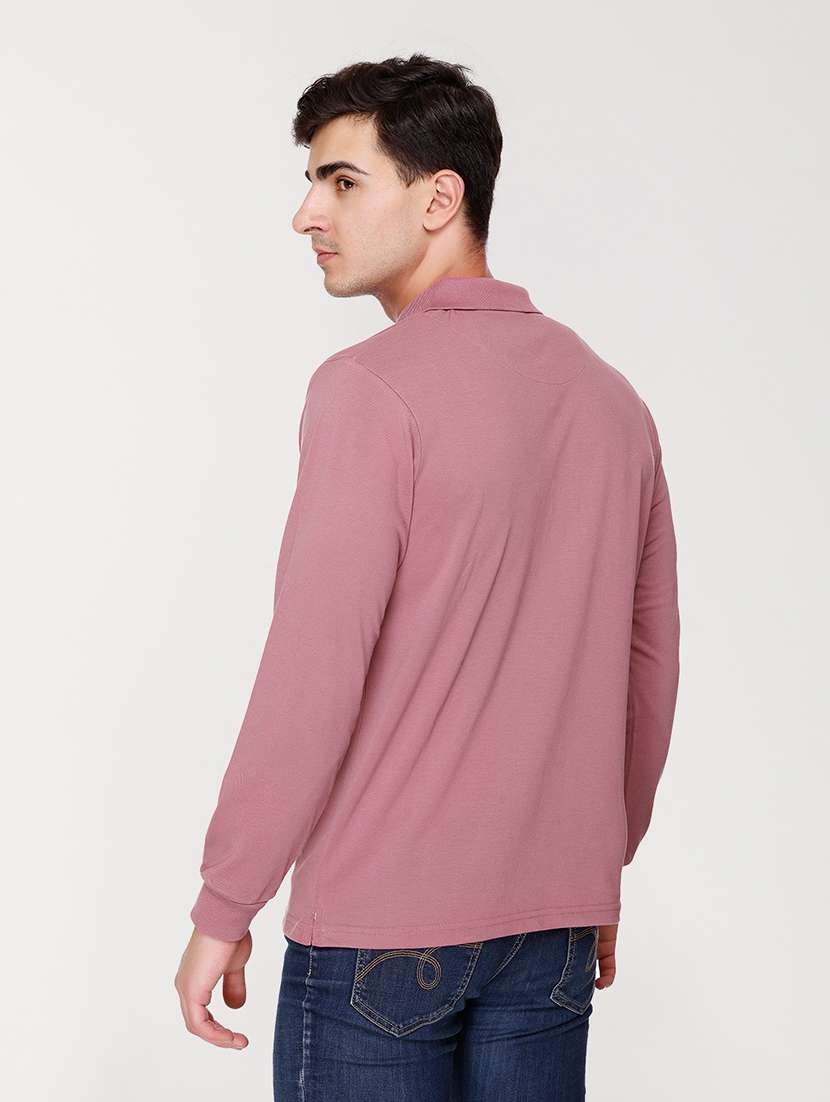 men pink cotton t-shirt - 20429488 -  Standard Image - 2