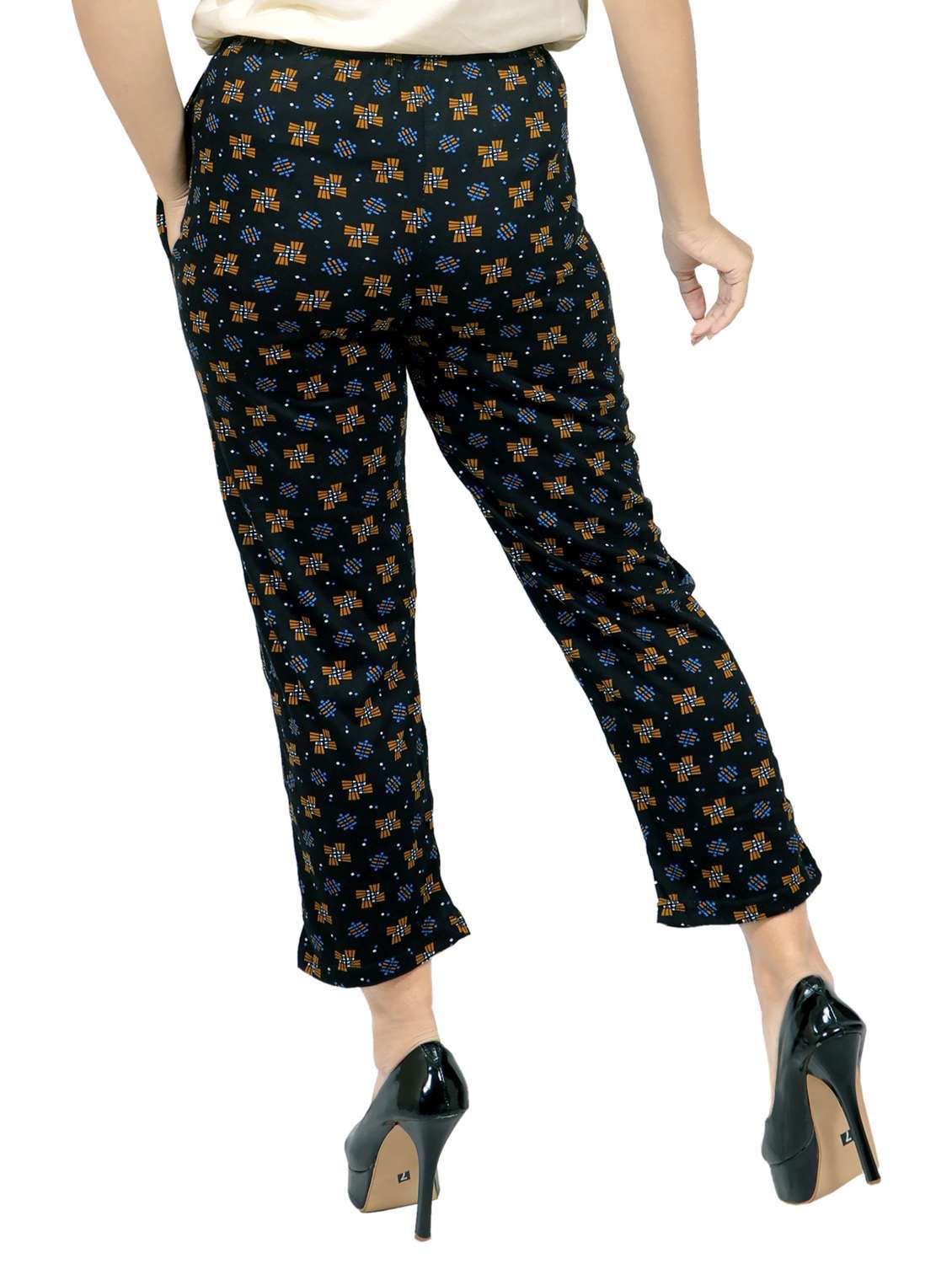 black printed pajama - 20430128 -  Standard Image - 2