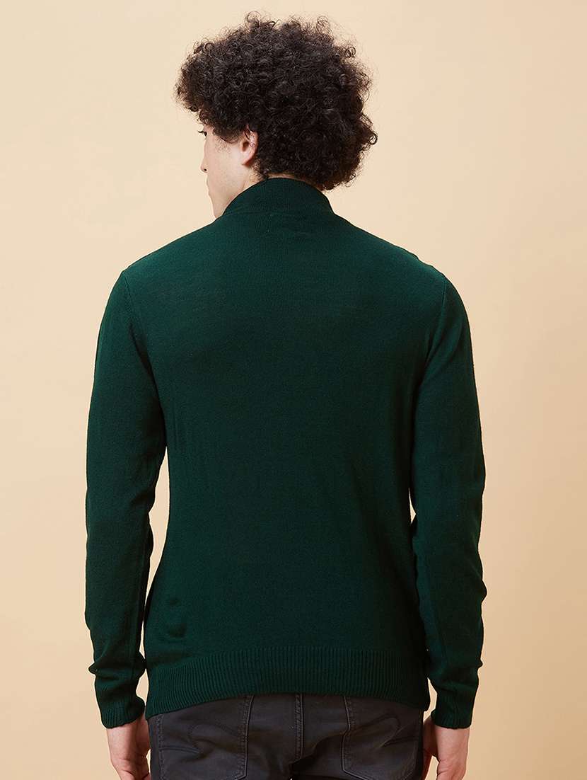 men long sleeved solid pullover - 20430236 -  Standard Image - 2