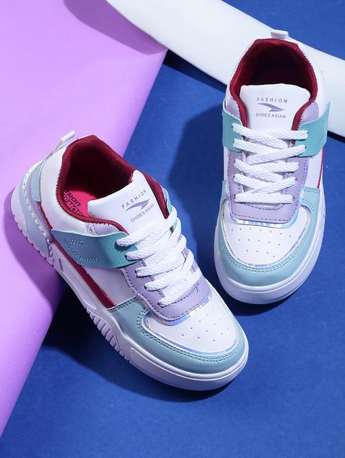 women's multi colored lace-up sneaker - 20431334 - Standard Image - 0