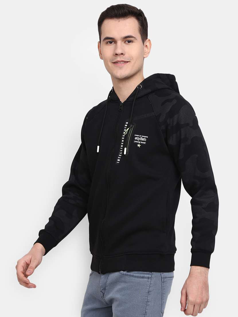 mens placement print sweatshirt - 20434163 -  Standard Image - 2