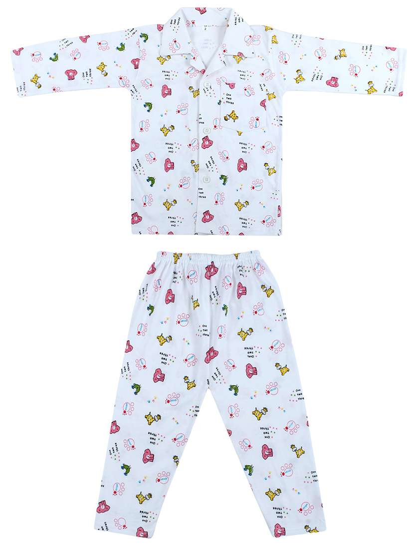 boys cotton pyjama nightwear set