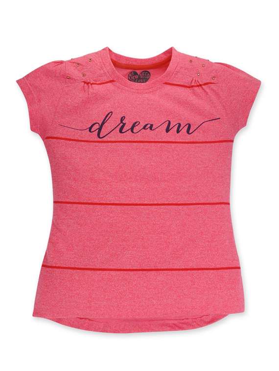 girls round neck top