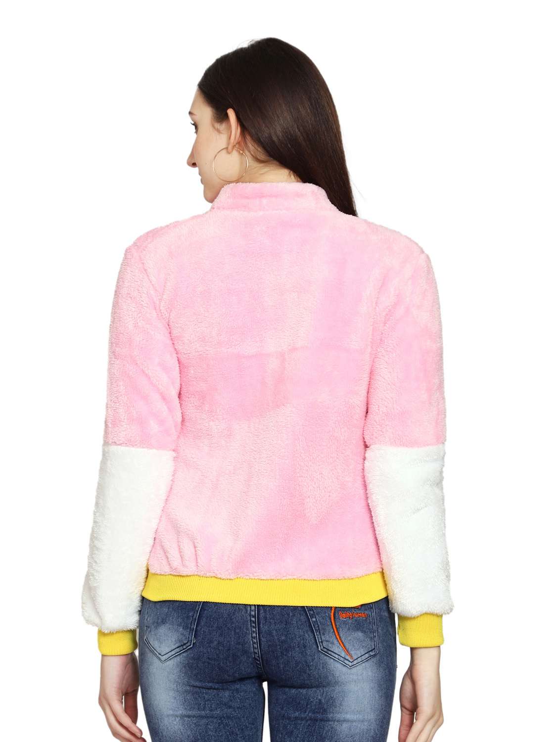 women's color block sweatshirt - 20436470 -  Standard Image - 2