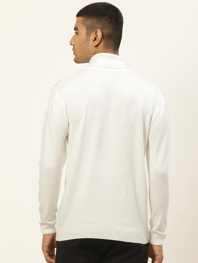 men long sleeved solid pullover - 20436543 - Standard Image - 2