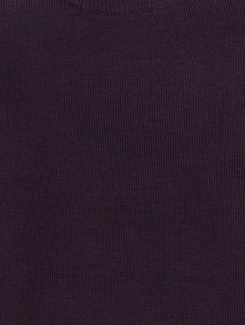 boys high neck solid sweater - 20436608 -  Standard Image - 2