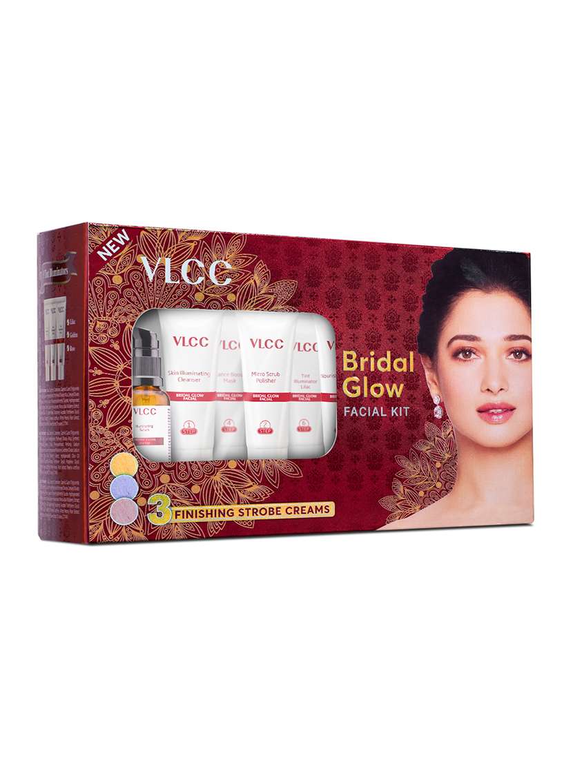 vlcc bridal glow facial kit - 147 g