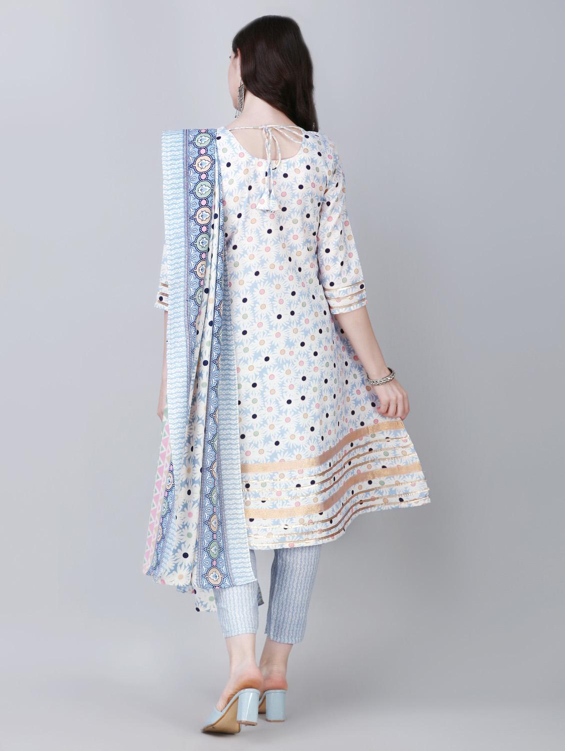 floral printed suit set - 20444210 - Standard Image - 2